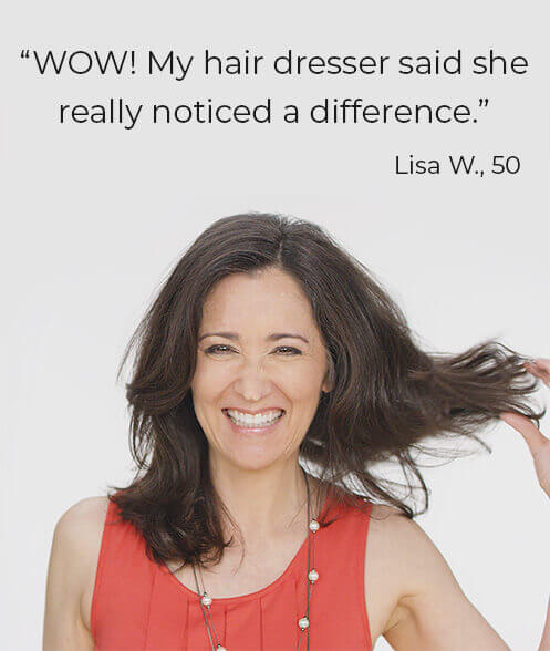 Before and After - Keranique User 1